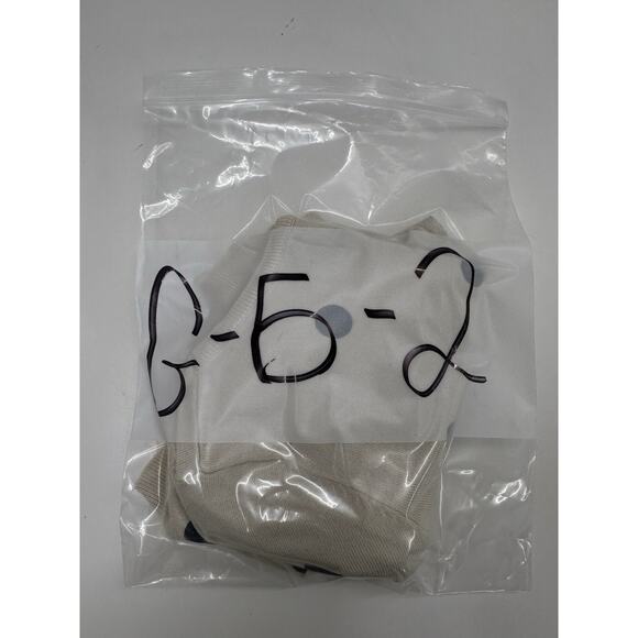 Absolutely Womens Sweater Size Small Tan Black Polka Dot Long Sleeve Lightweight - Picture 9 of 9